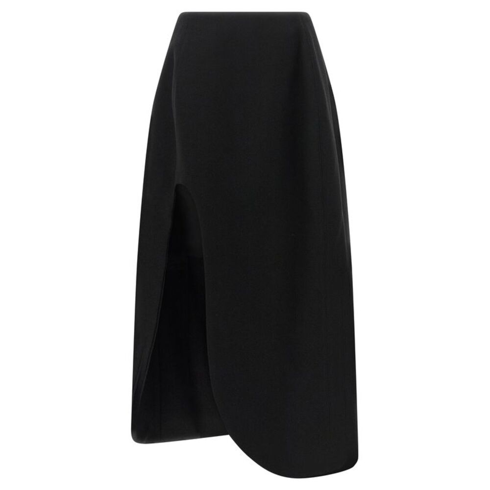 Jil Sander Women 'Skirt 158' Slit Skirt